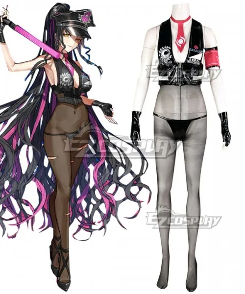 

Fate Grand Order Sesshouin Kiara Moon Cancer Girls Black Party Suit Halloween Outfit Christmas Suit Stage 2 Cosplay Costume E001