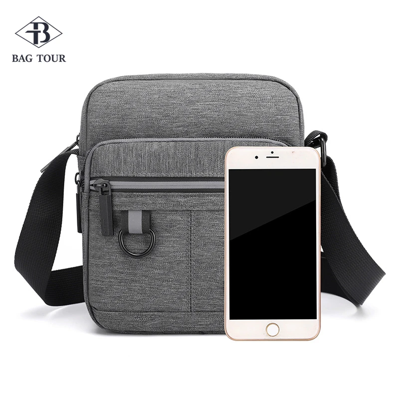 Oxford Shoulder Bags for Men Boys Solid Colors Messenger Strong Fabric Bags Minimalism Style Crossbody Bags multifunction Brief