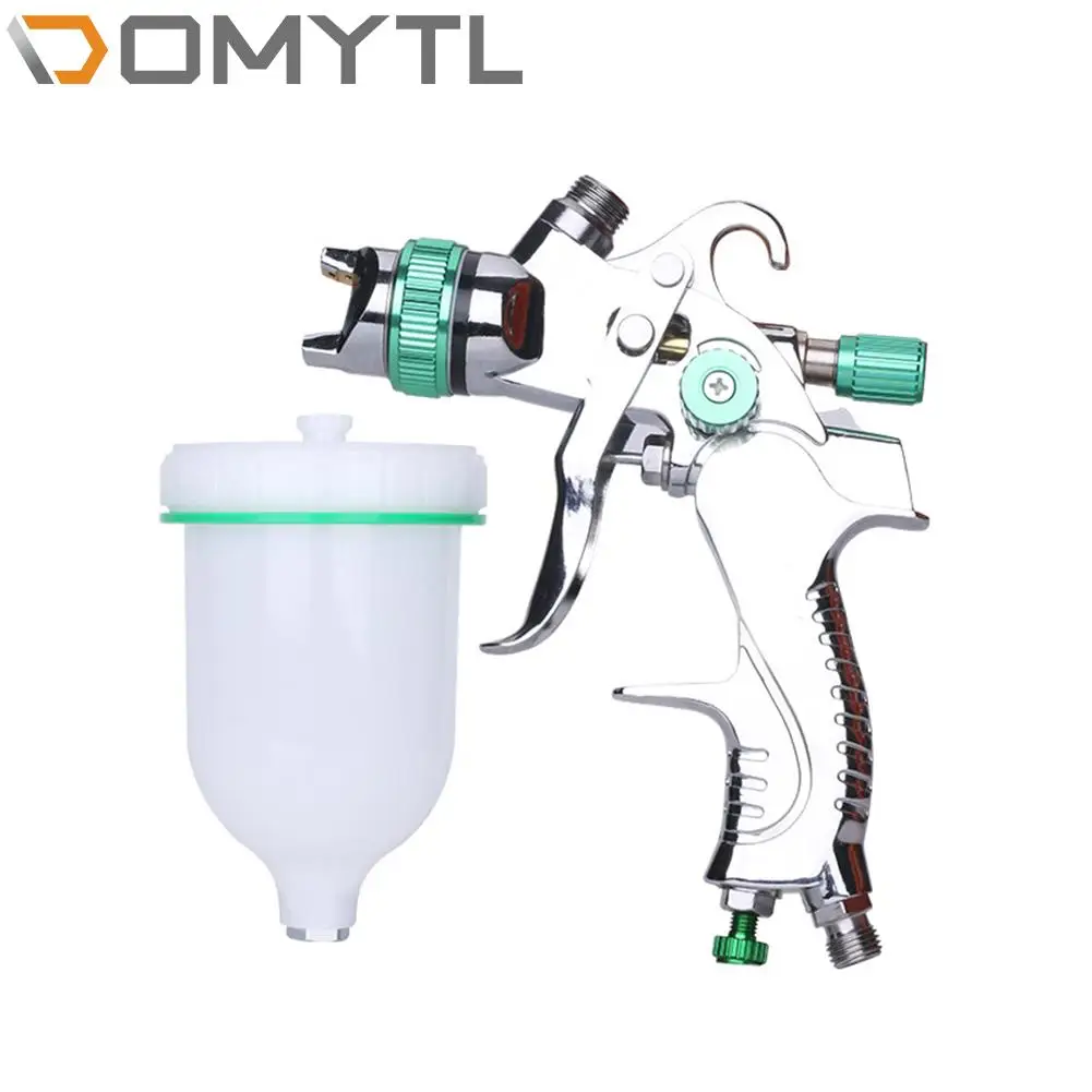 

Hvlp 600ml Upper Pot Spray Gun Set 1.4mm 1.7mm 2.0mm Steel Nozzle Gravity Pneumatic Paint Spraying Machine Auto Repair Tool Kit