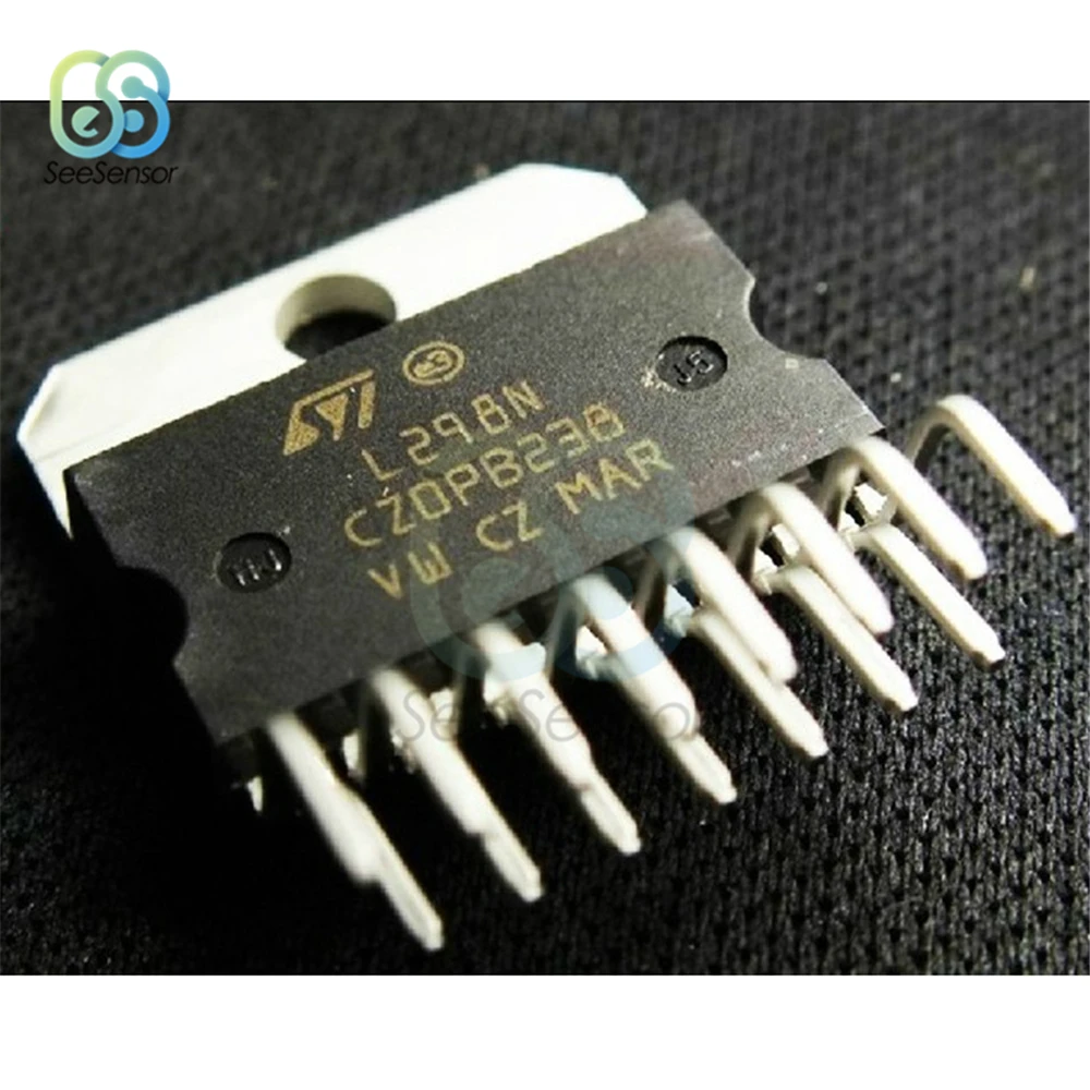 L298N ST Dual Full Bridge Stepper Motor Driver IC Chip L298 ZIP-15 image 3