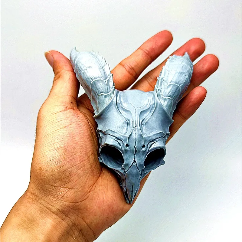 Sheep head skull silicone mold DIY plaster resin model kitchen making iced chocolate cake decoration tool