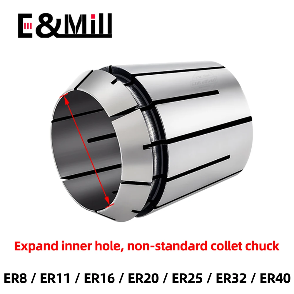 ER8 ER11 ER16 ER20 ER25 ER32 ER40 ER Spring Collet Chuck Clamping tool Drill Collets chuck CNC Milling Lathe Tool Milling Cutter