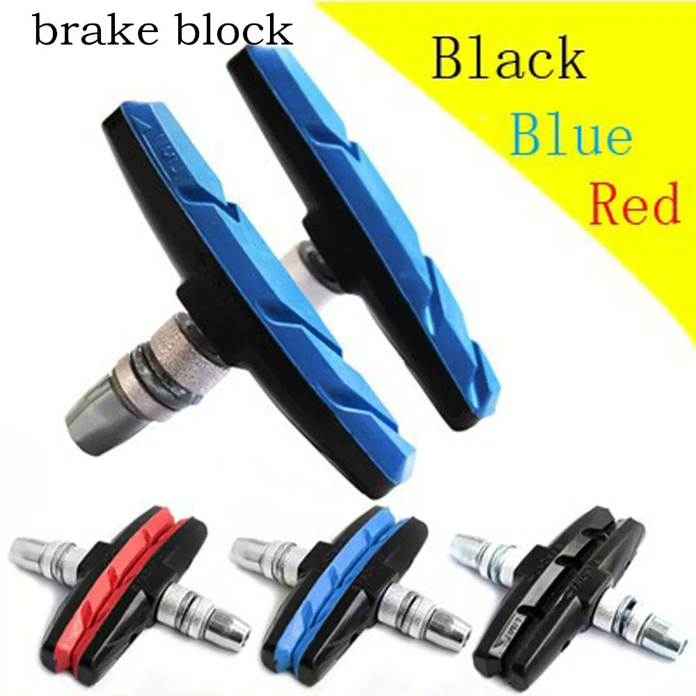 2pc Bicycle Brake Durable Bicycle Cycling freio hidraulico Bike V Brake Holder Pads Shoes magura Blocks Black freio L821