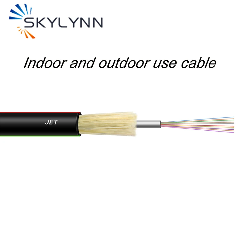 1000 Meter Per Roll Indoor and Outdoor Use Single Mode OS2 G652D Single Core Fiber Optic CableFor FTTH Outdiameter 3.5mm