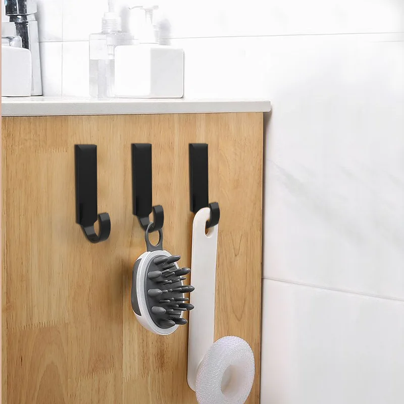 Double-Sided Adhesive Hooks แขวนผนัง Strong Hooks ดูดคัพ Sucker Wall ครัว Bathroo