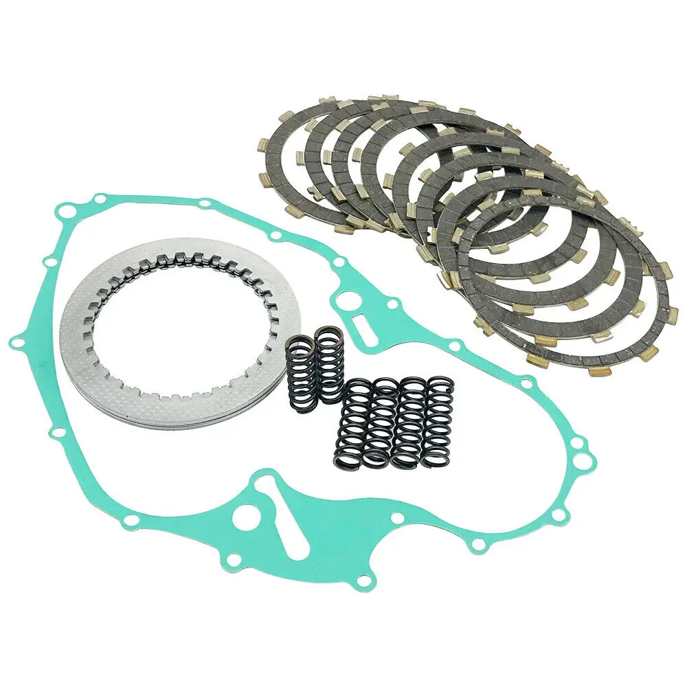 Kit d\'embrayage robuste disques disques ressorts joint pour Yamaha Raptor 700 700R YFM700R 5TA-16321-00-00 1S3-15462-00-00 4X7-16325-00-00