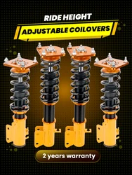 4pcs/set Coilover Coilovers Kit for Mazda 323 Astina Protege BJ Hatchback Sedan 1999-2003