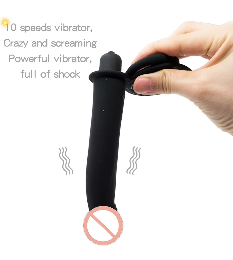 Double Penetration Anal Plug Dildo Butt Plug Bullet Vibrator For Men Strap On Penis Vagina Plug Adult Sex Toys For Couples