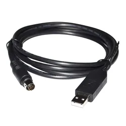 13PCS FTDI FT232RL USB TO MINI DIN 8 PIN MD8 MALE ADAPTER RS232 SERIAL COMMUNICATION CABLE FOR YAMAHA SEQUENCER HOST PORT TO PC