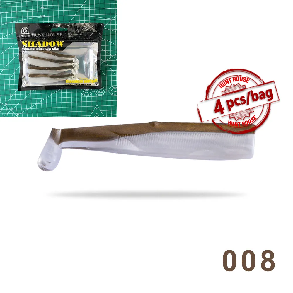 Hunthouse Minnow – Señuelo blando 100mm para lubina y lucio - imagen 3