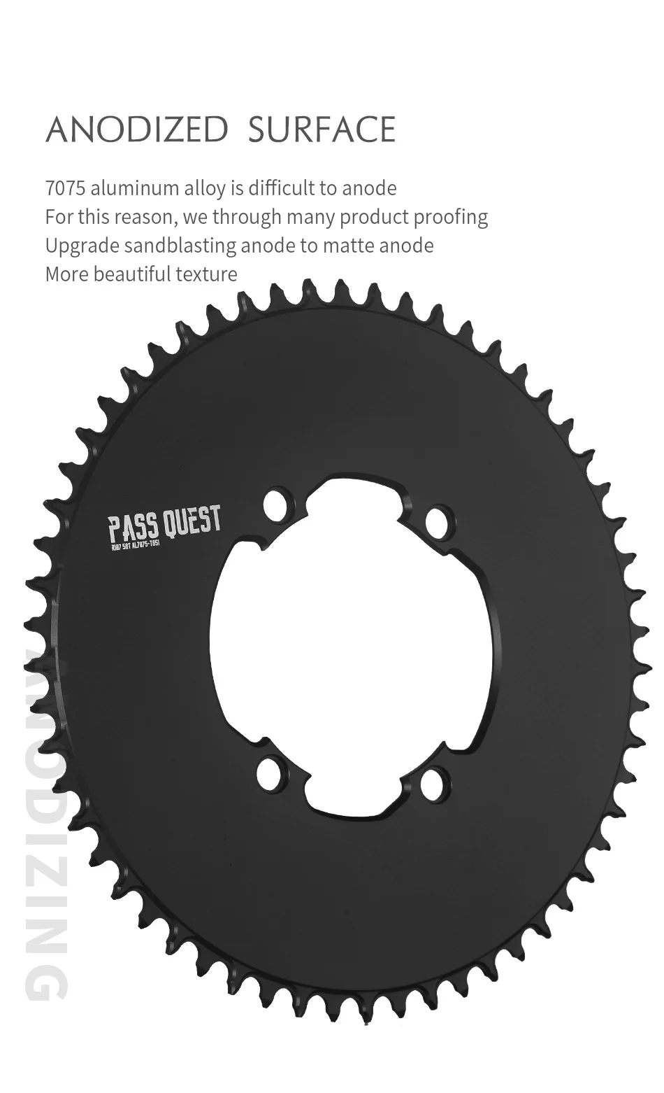 107mm BCD Chainring for Sram RIVAL CRANK 42T 44T 46T 48T 50T 52T Bike Chain 107bcd Road Bike Chainrings