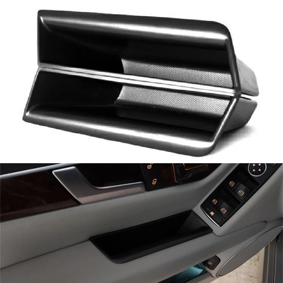 Wooeight 2x Car Door Handle Container Holder Tray Storage Box For Mercedes Benz E Class W212 E200 E260 GLC Organizer Accessories