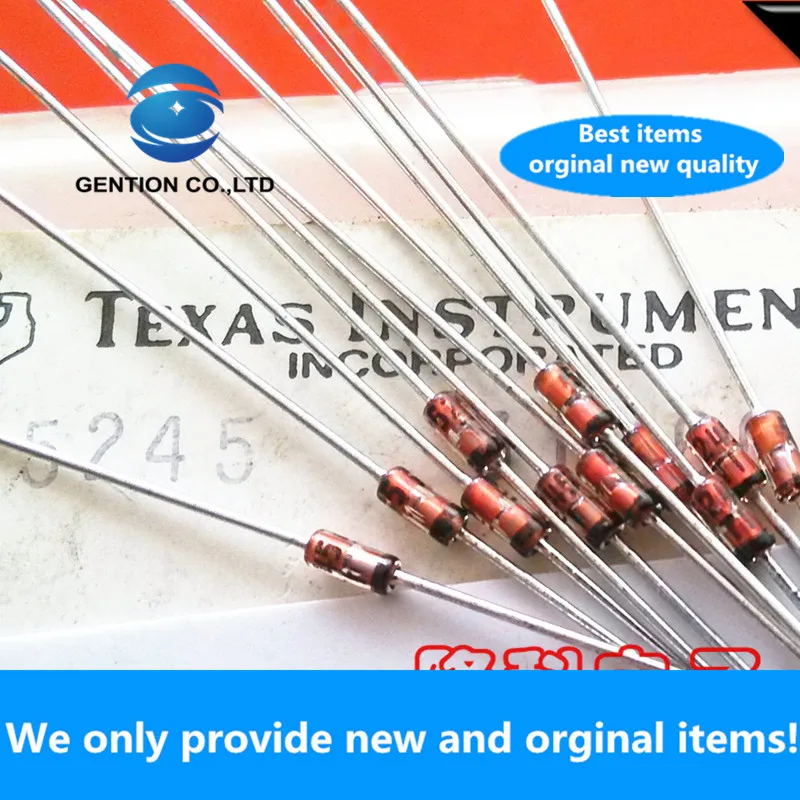 10PCS 100% New original 1N5245 IN5245 precision 15V Zener diode 5245 1/2W Texas