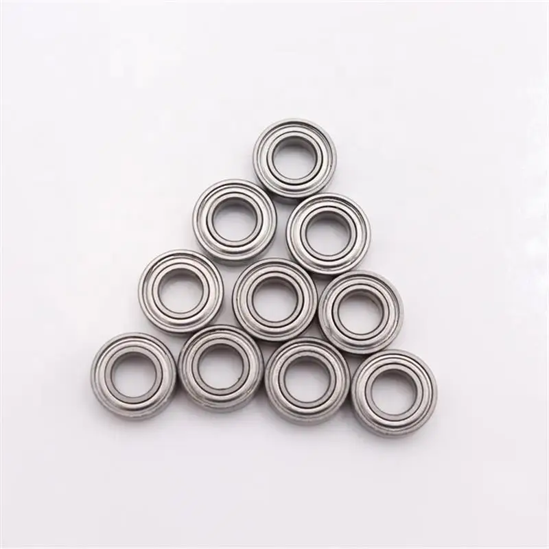 200pcs/lot  R144ZZ  shielded bearings inch 1/8 x 1/4 x 7/64 miniature ball bearing 3.175 x 6.35 x 2.78 mm