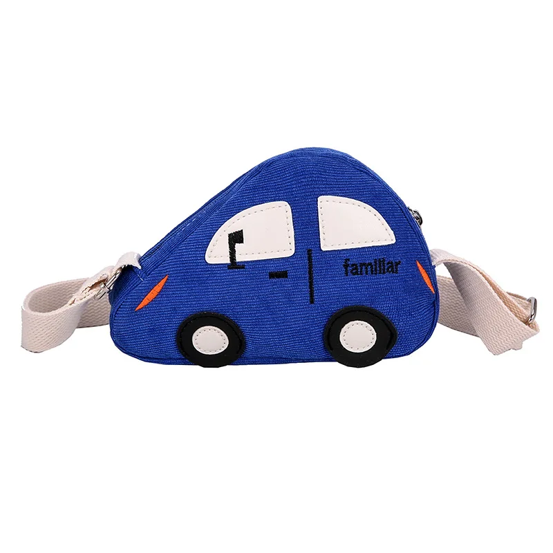 Borsa a tracolla in tela simpatico cartone animato auto coreana neonate borsa a tracolla Messenger simpatiche git di natale per bambini borse a mano piccole