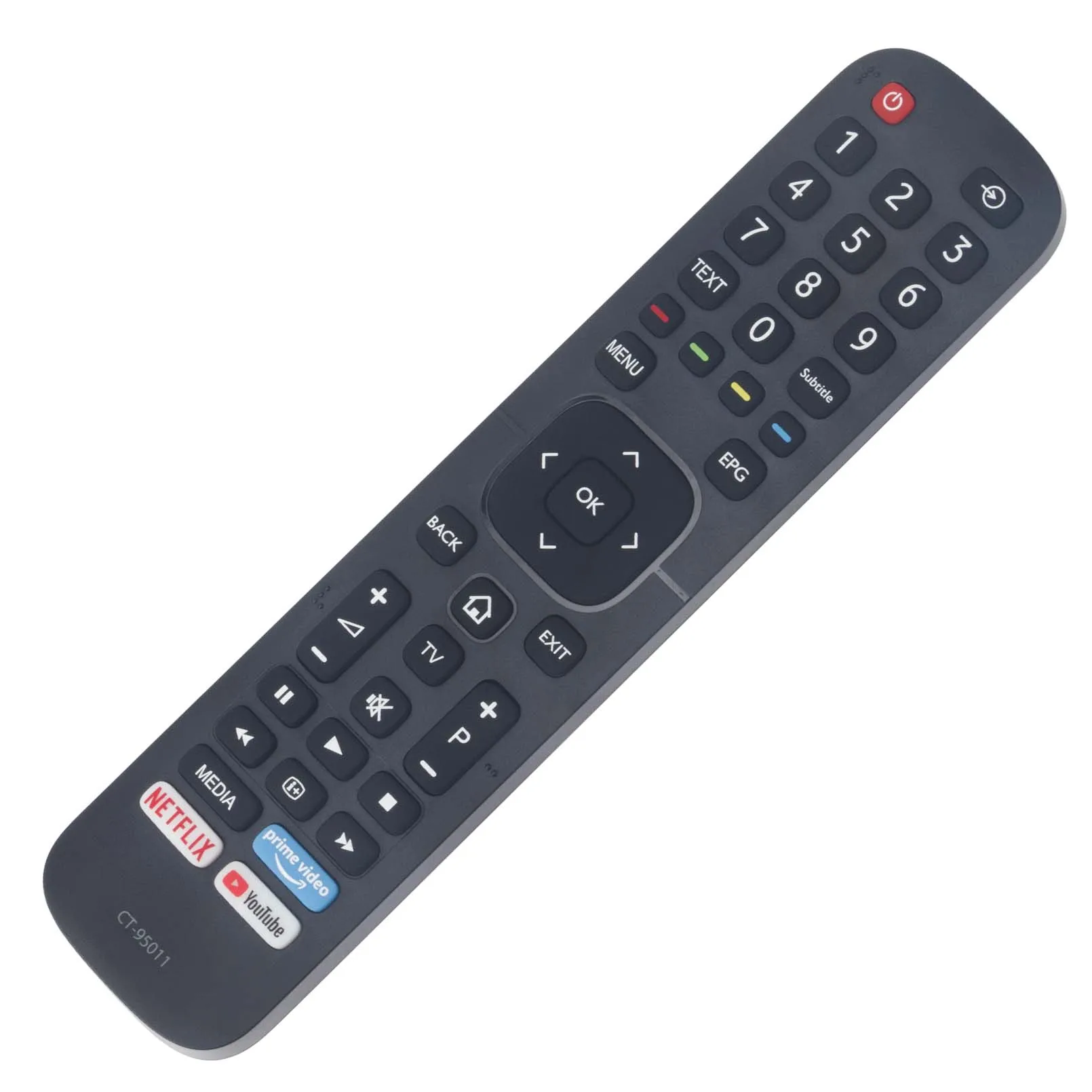 New CT-95011 N2CB27T remote control for Toshiba TV 65A6501EXT 55A6501EXT TE43A6110FUWTS TE55A6110FUWTS TE50A6110FUW