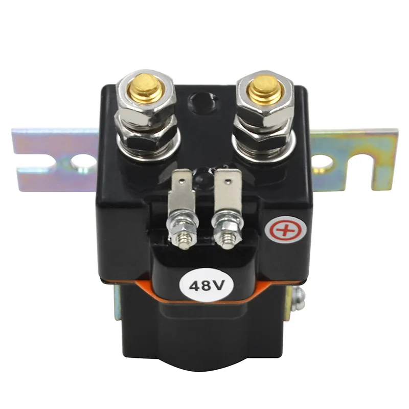 48V Starter Relay Solenoid for Club Car 4 Terminal Solenoid Coil | 95-Up DS and 04-Up Precedent Golf Carts - 101908701 & 5722