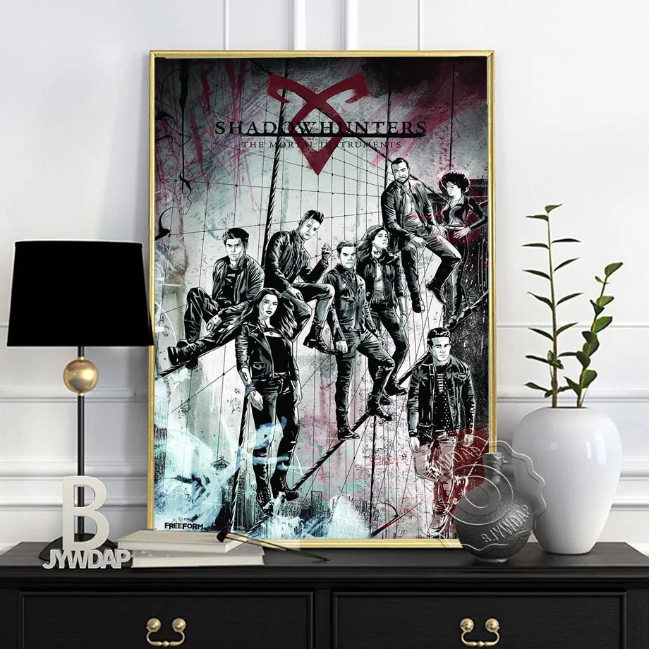 Shadowhunters The Mortal Instruments Posters And Prints Canvas Art Painting Wall Pictures For Living Room Decoration Home Decor