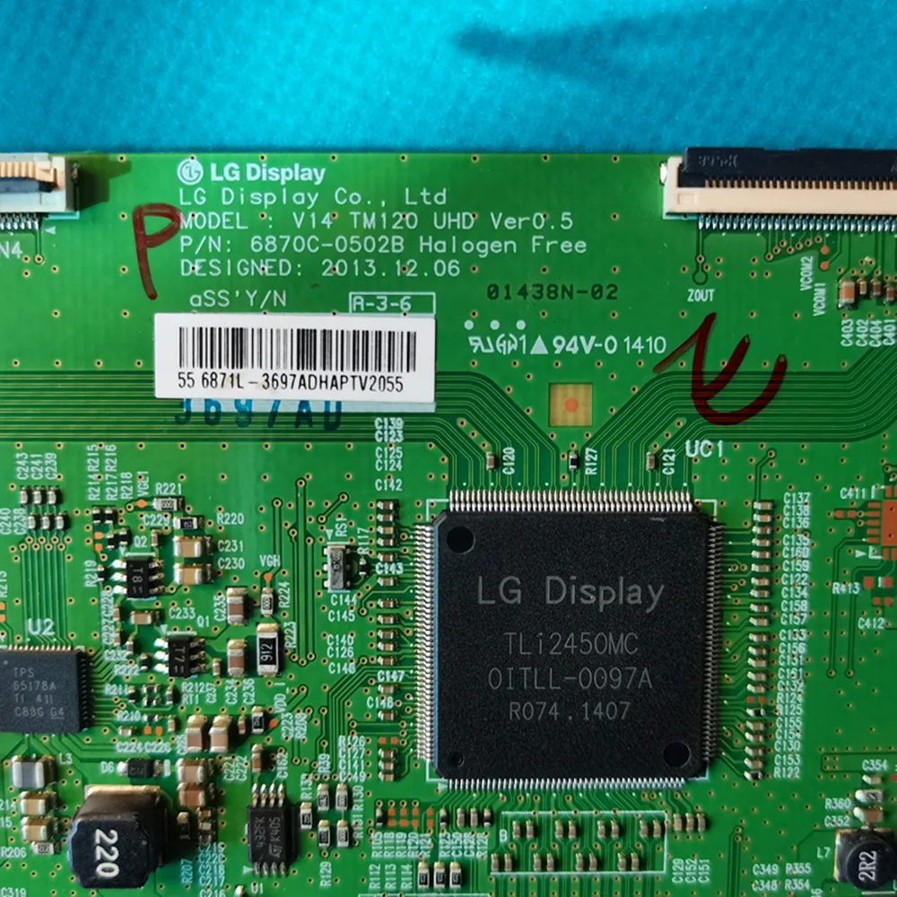 Логическая плата 6870C-0502B 0502C 6871L-3697C 6871L-3697A для 49 дюймов 49UB850V UD49YC5500UA L49M2-AA UD49C6000iD TV T-CON плата LVDS