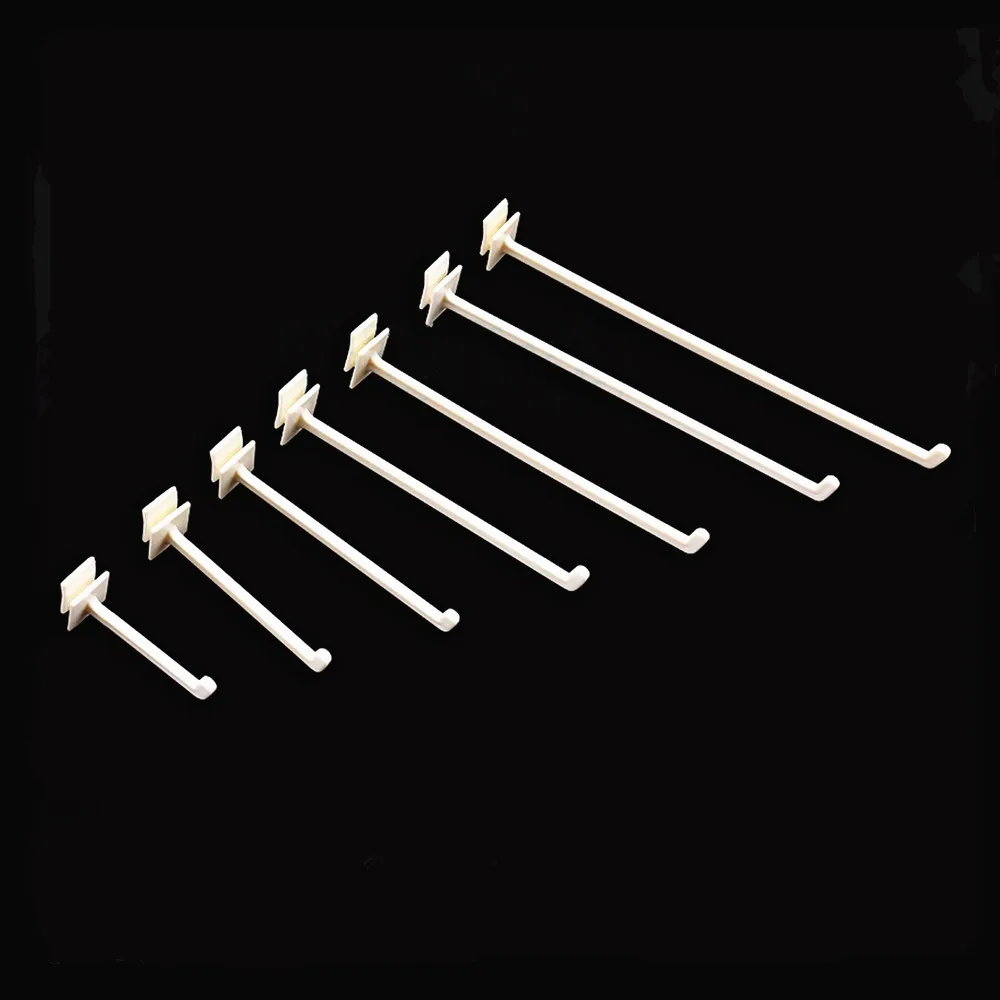 Plastic Supermarket Storage Shelf Display Hang Hooks Rack Accessories Paper Board 1 Pack