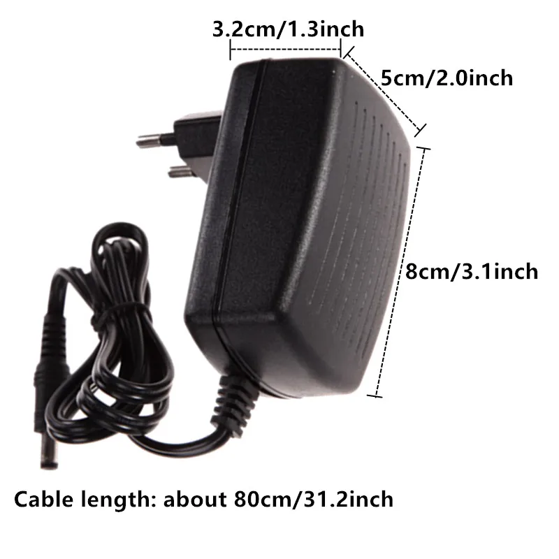 16V 17V 18V 19V 20V 22V 24V AC DC Power Adapter Supply 20 22 24 Volt 1A 1.5A 2A Universal Adaptor 24V2A Converter 5.5x2.1-2.5mm