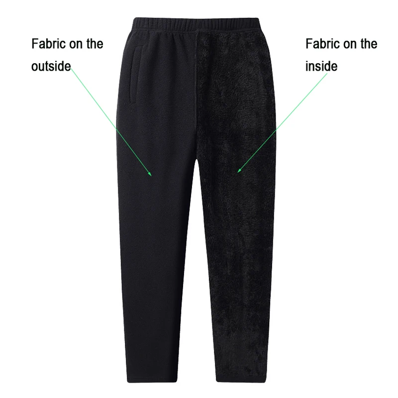 TRVLWEGO – pantalon molletonné chaud et doux pour homme et femme, vêtement d'extérieur, randonnée, Camping, pêche, sport, ultraléger, taille M à 4XL, collection printemps hiver