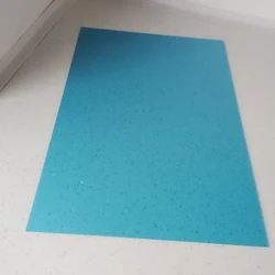 Free Ship 297mmx420mm 1 Pieces Blue Color Japan Washed Resin Photopolymer Plate for Hot Stamping Business Making Material