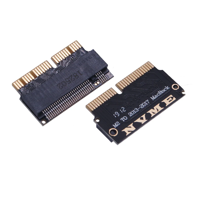 

M2 for NVMe PCIe M.2 for NGFF to SSD Adapter Card for Apple Laptop Macbook Air Pro 2013 2014 2015 A1465 A1466 A1502 A1398 PCIEx4