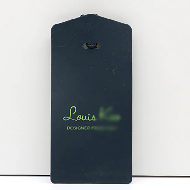 Custom Tag Kleding Handelsmerk Opknoping Kaart Papier