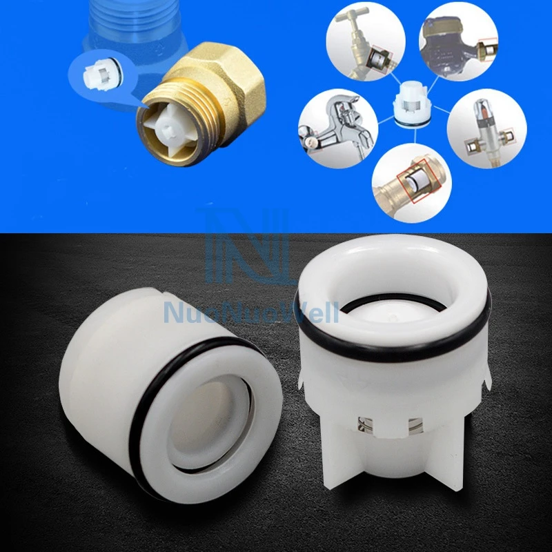 

1PC Plastic Micro Check Valve DN20 OV32 Plug-in Nonreturn Valves Backflow Core Water Pipe Fittings Anti Drip Accessories