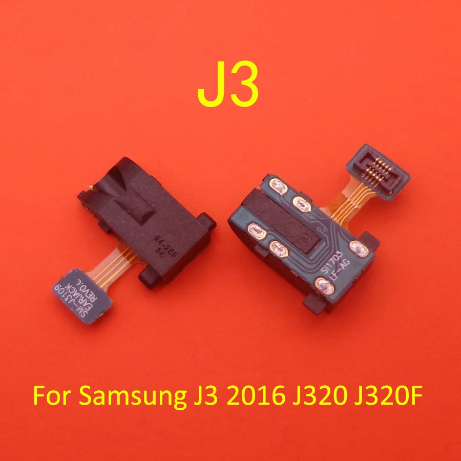 20pcs For Samsung Galaxy J3 J4 J5 J6 J7 2017 J330 J530 J730 Earphone Jack Headphone Audio Microphone Flex Cable Audio jack flex