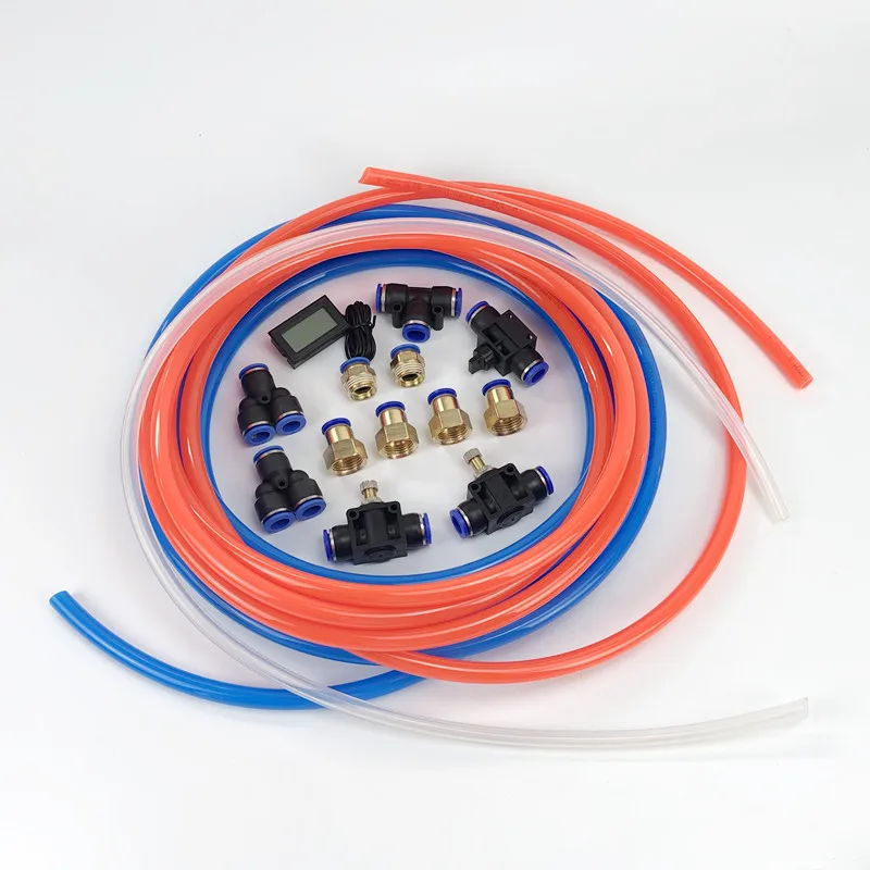 Conjunto de Sistema de Água de Refrigeração para Fabricação Caseira Peças Pneumáticas e Mangueiras um