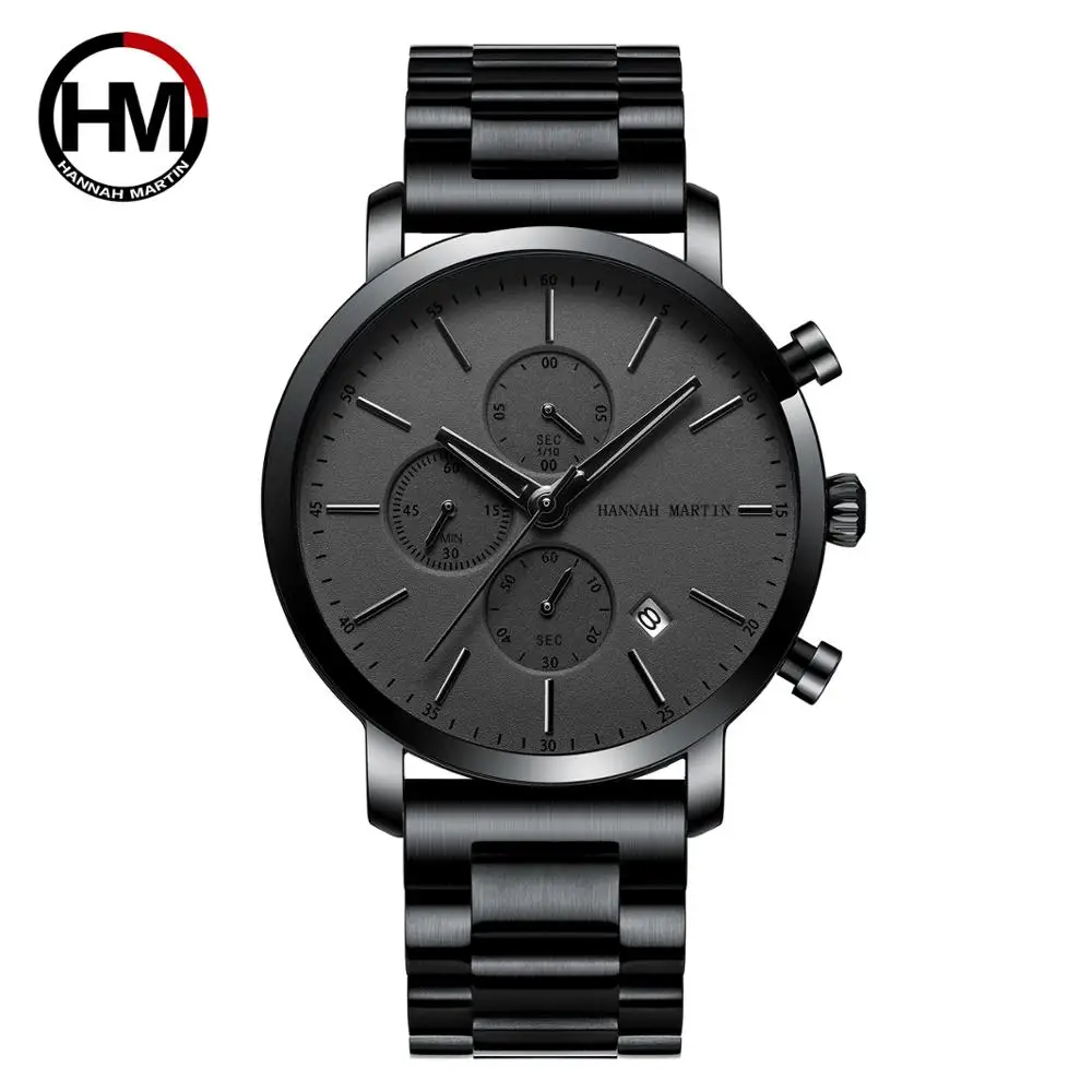 Men Watches Top Brand Fashion multifunction small dial Stainless Steel Mesh business Waterproof Wrist Watches Relogio Masculino