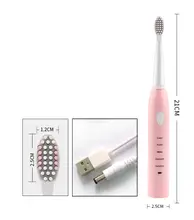 Ultrasonic Electric Toothbrush with 8 Heads #5