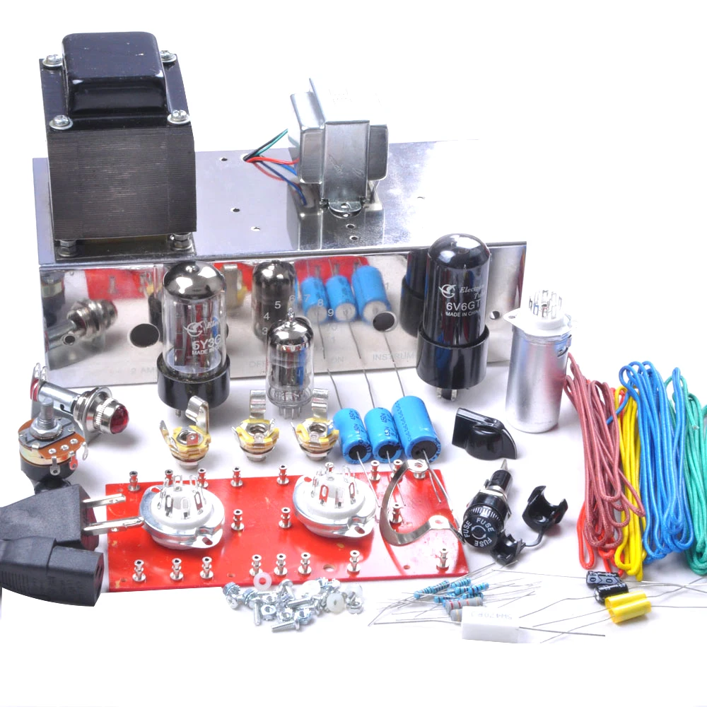 Kit d'amplificateur JETube Tweed Champ, châssis bricolage, 5F1, 60S