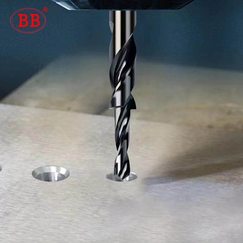 Imagem -02 - Broca de Torção Escareada bb Broca de Corte Dupla Hss para Metal 90 180 Graus m3 m4 m5 m6 m8 M10 M12 Ferramenta de Perfuração de Cone Peça