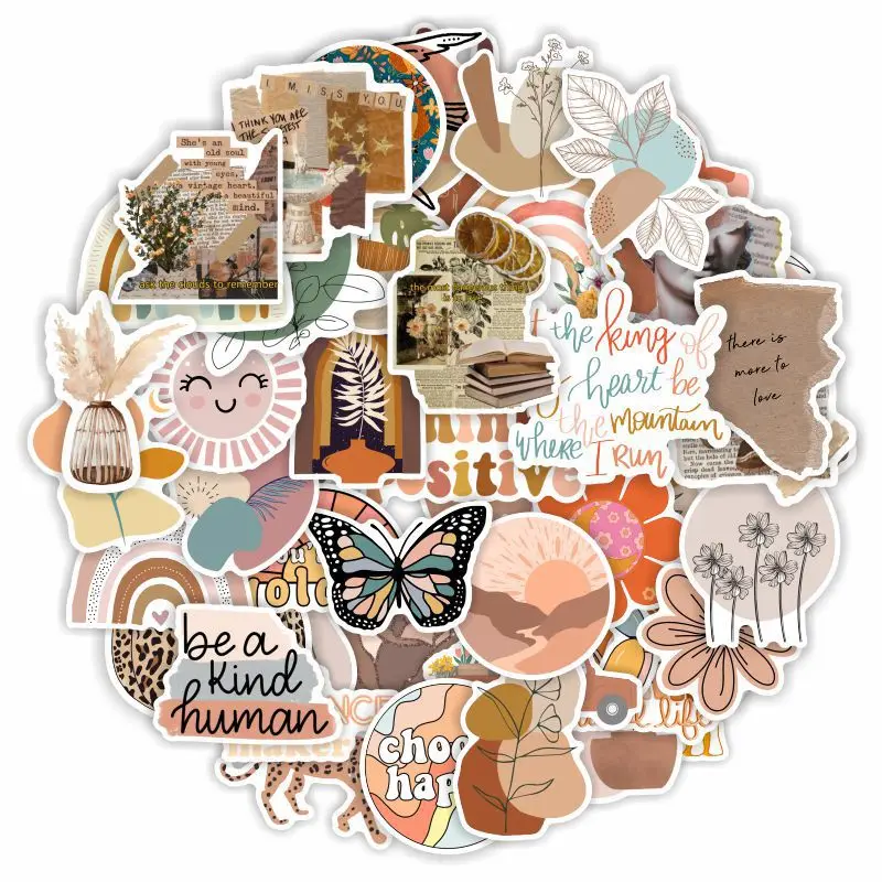 10/30/50PCS Beautiful Scenery Stickers For Waterproof Decal Laptop Motorcycle Luggage Snowboard Fridge Phone Car Sticker