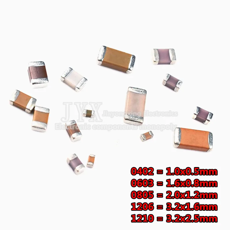 200pcs 0805 smd capacitor 22nf 47nf 100nf 220nf 470nf 1uf 2.2uf 4.7uf 10uf 22uf 47uf 10P 22P 47P 100P 220P 470P 102 222 472