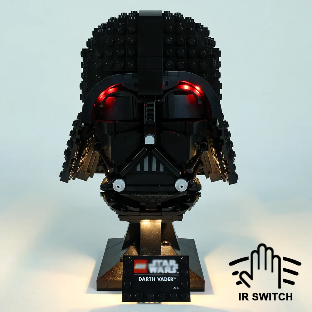 

Led Light Set For 75304 Star Darth Dark Lord Vader Helmet Collectible Building Blocks Wars DIY Toys Bricks Lighting Kit No Model