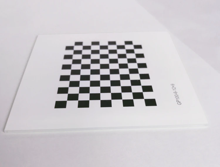 Checkerboard Lưới Nhôm Hiệu Chuẩn Ban Khuếch Tán Phản Xạ Không Phản Quang 12*9 Vuông Hình Ảnh Quang Học Hiệu Chỉnh Ban