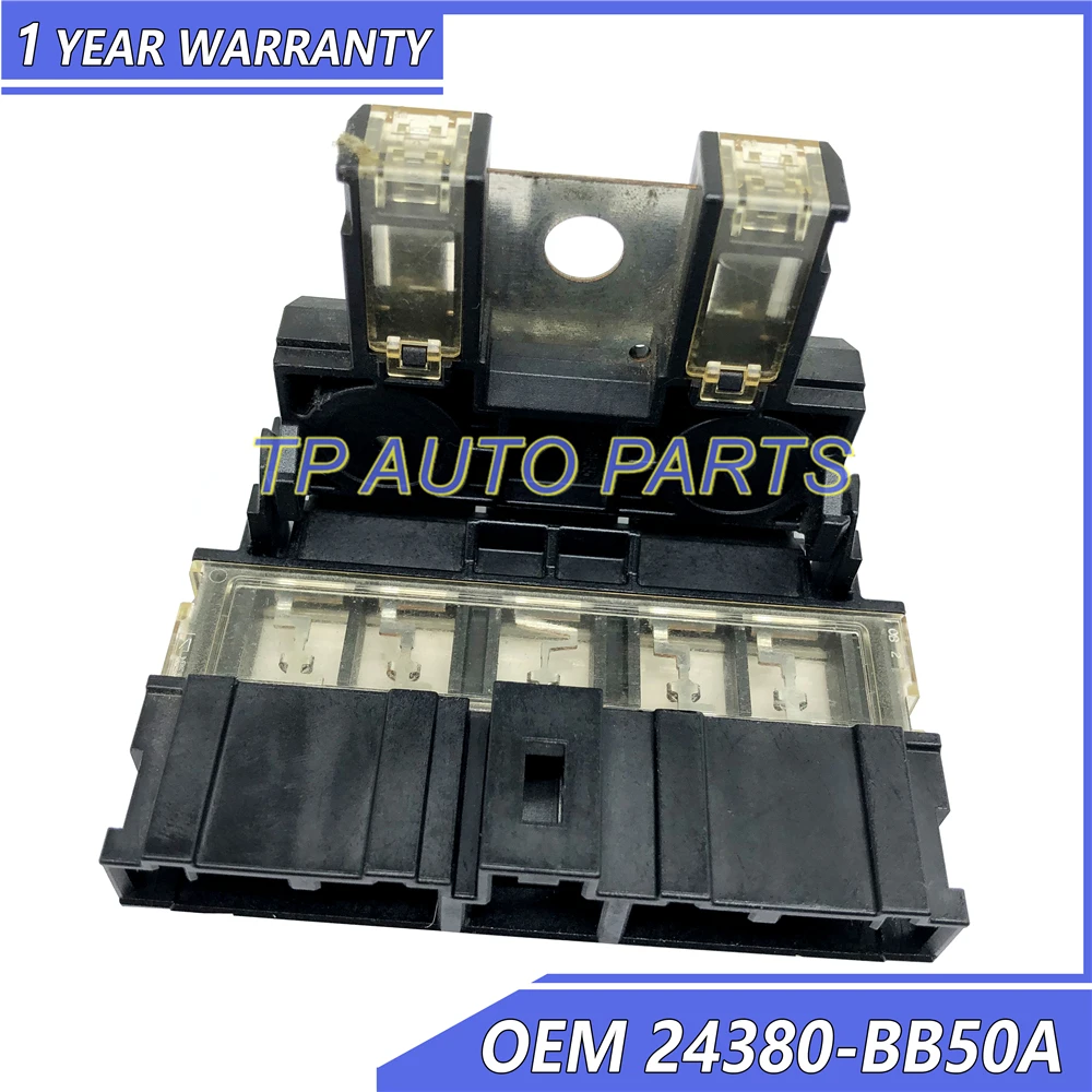 Holder Fusible Link Fuse block Assembly Compatible With Niss-an OEM 24380-BB50A 24380BB50A