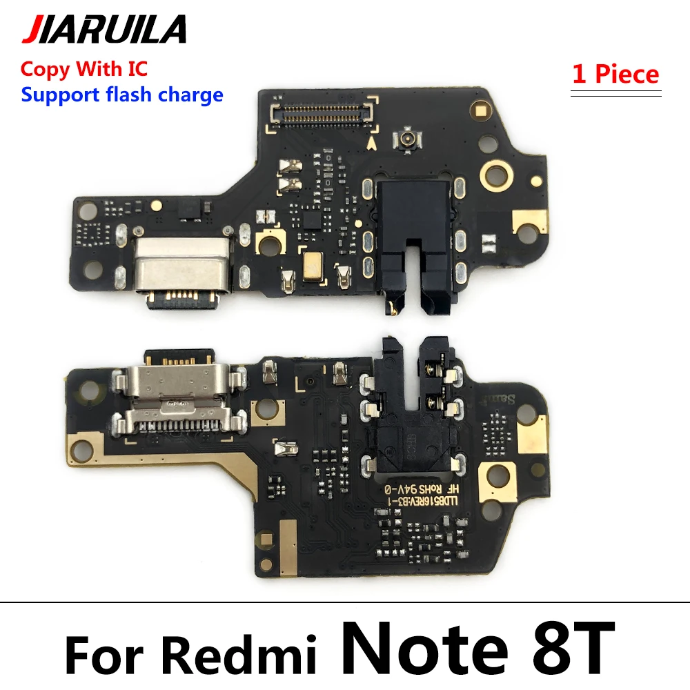 10Pcs，USB Micro Charger Charging Port Dock Connector Board Flex Cable For Xiaomi Redmi A1 K30 4G 5G Note 8 9 Pro 8T 9S 9A 9C 9T