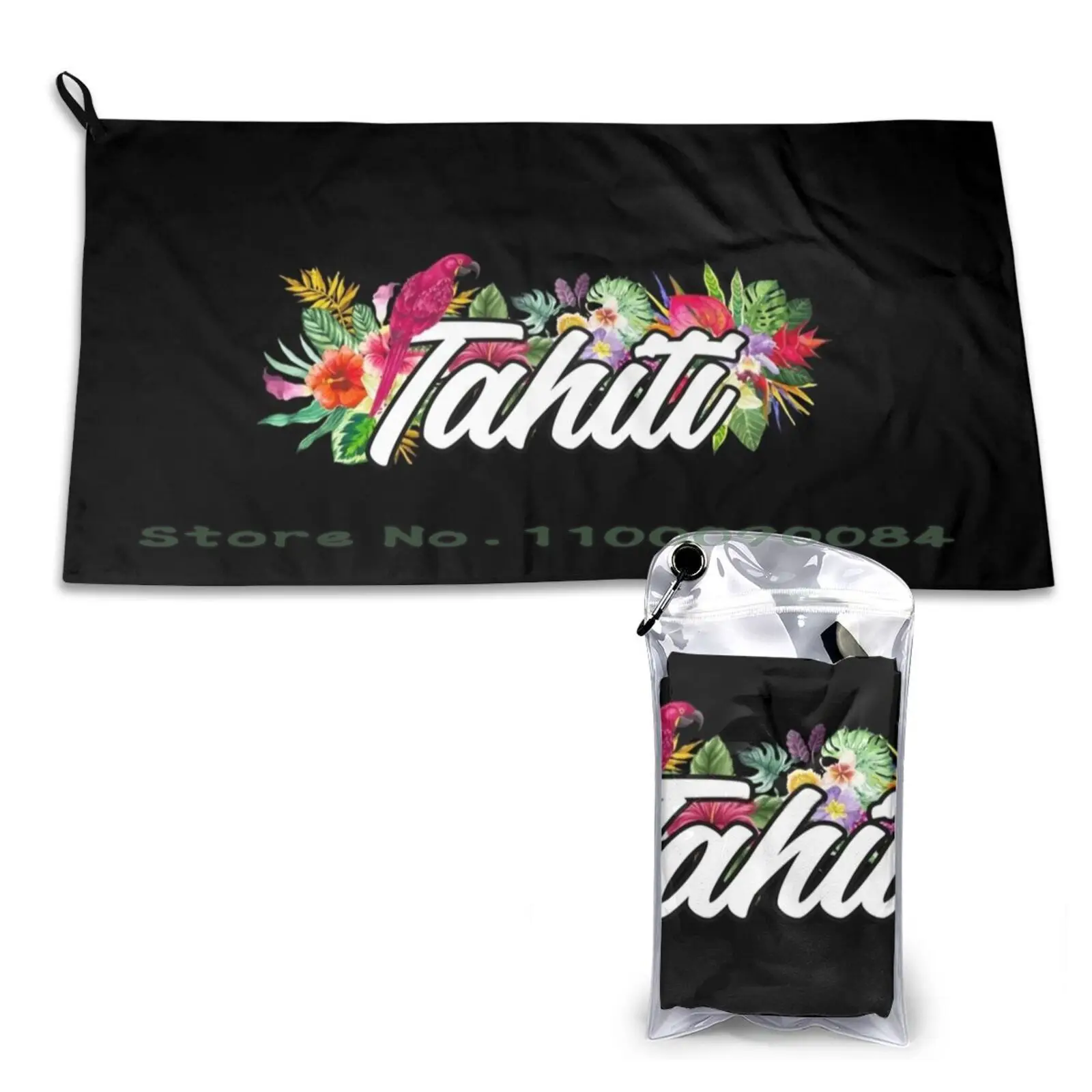 

Путешествие на Таити для медового месяца, праздничные подарки, быстросохнущее полотенце для спортзала, спортивной ванны, портативная масляная краска, рисунок с высоким разрешением