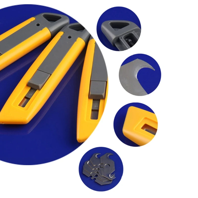 10 Stuks Wees Messen Zakmessen Blade Utility Mes Onderdelen Voor Dakbedekking En Linoleum Carpenter Vervanging