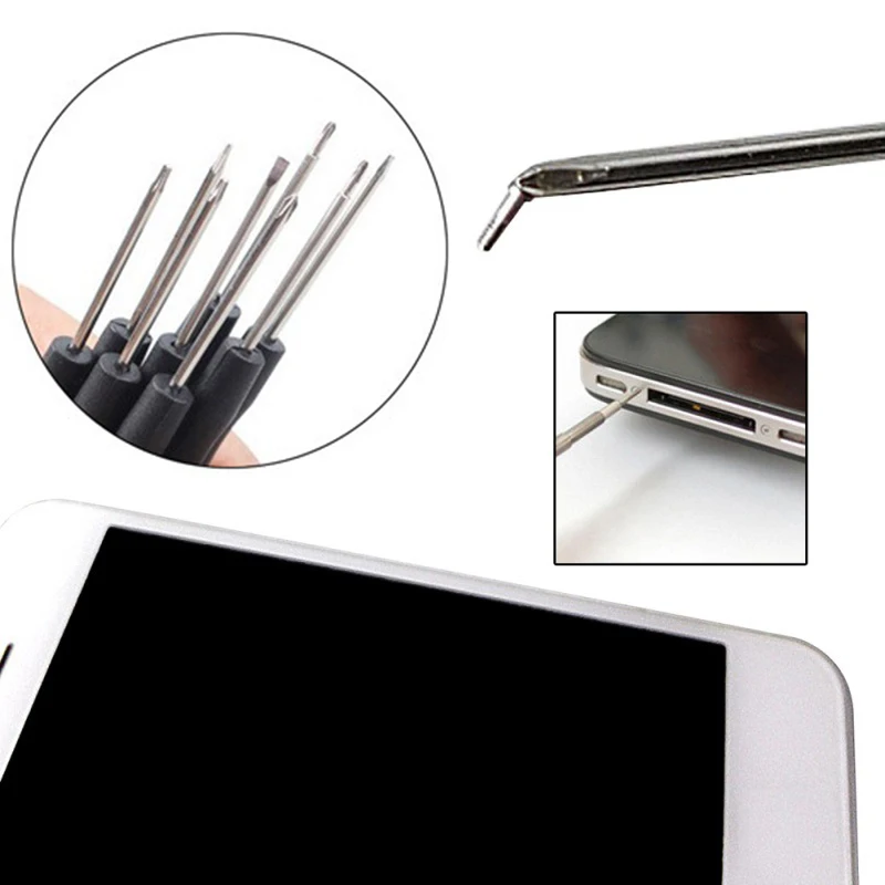 12 Pcs/Set Phone Mini Screwdriver Laptop Watch Cellphone Kit  Repair Tools Precision Accessories Small Disassembly Screwdriver