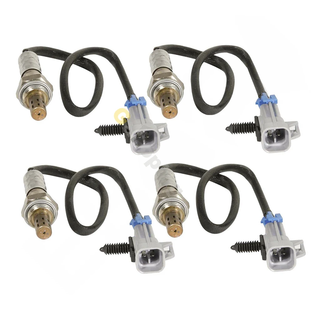 4pcs O2 Oxygen Sensor for Chevrolet Blazer S10 Silverado 1500 Tahoe GMC Sierra 1500 Sonoma Yukon Isuzu Rodeo Upstream Downstream