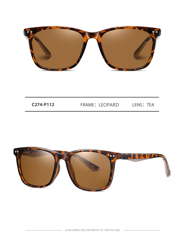 LM Platz Polarisierte Sonnenbrille Frau Mode Reise Gläser Mann Anti Glare Fahren UV400 Brille Trendy Unisex zonnebril dames – Detail 19