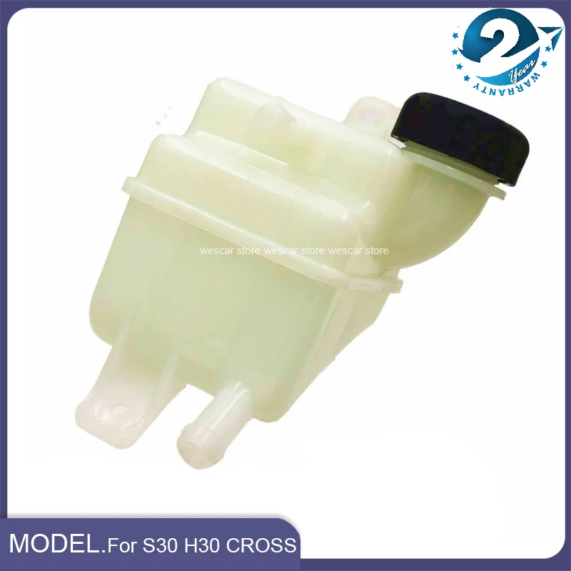 Car Coolant Expansion Tank Antifreeze Water Bottle + Cap Fit for Dongfeng Fengshen DFM S30 H30 CROSS Auxiliary Kettle Water Tank