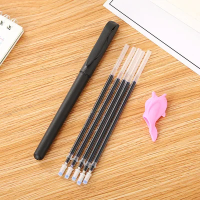 Student calligraphy disappearing pen set calligraphy practice automatic fading pen groove copybook magic pen