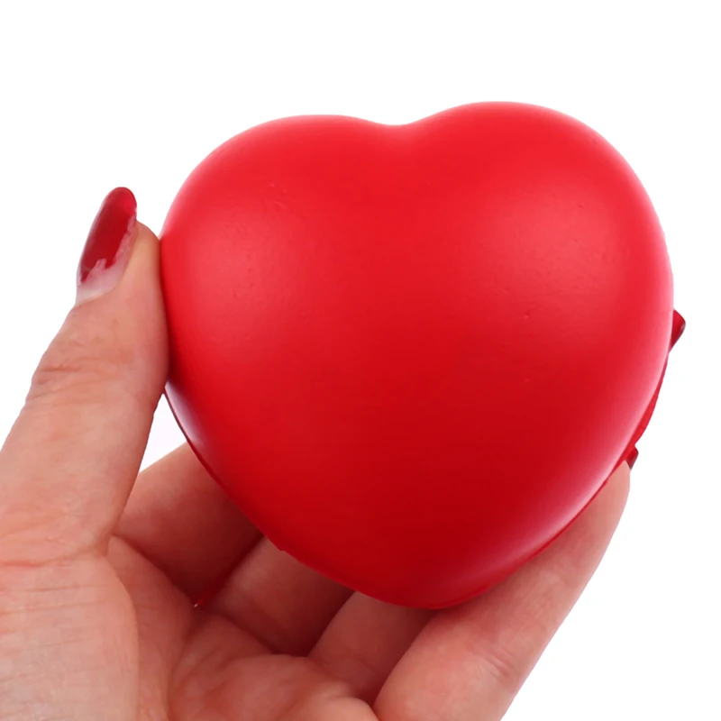 Heart Shaped Stress Relieve Ball For Kids Adults Anxiety Relief Autism Toys Gift